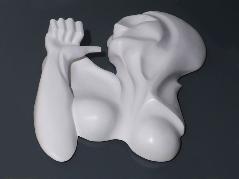 Isabelle Ardevol,  Amy acrylic resin sculpture , 2012