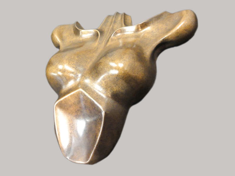 IZA - Isabelle Ardevol - sculpture bronze appelee Ante-Christ, 2011